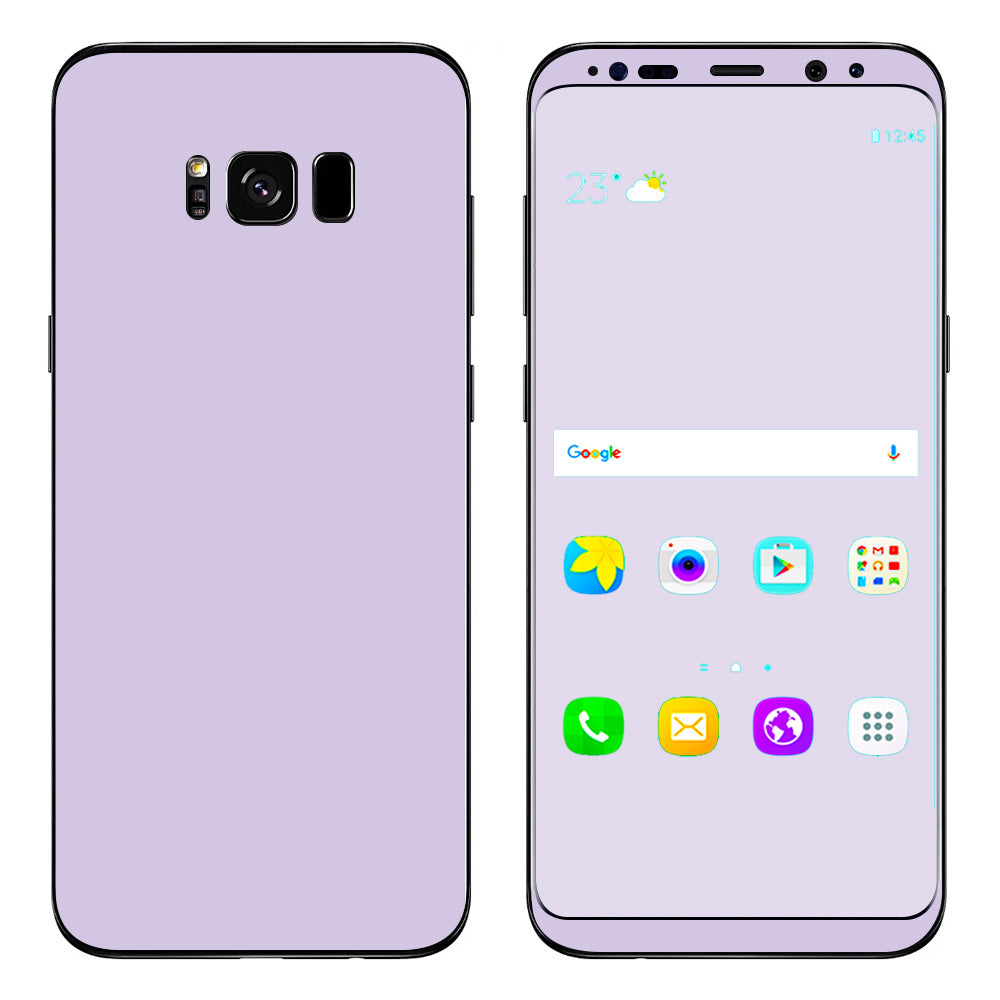 Solid Lilac, Light Purple  Samsung Galaxy S8 Skin