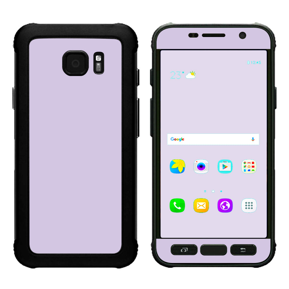  Solid Lilac, Light Purple  Samsung Galaxy S7 Active Skin