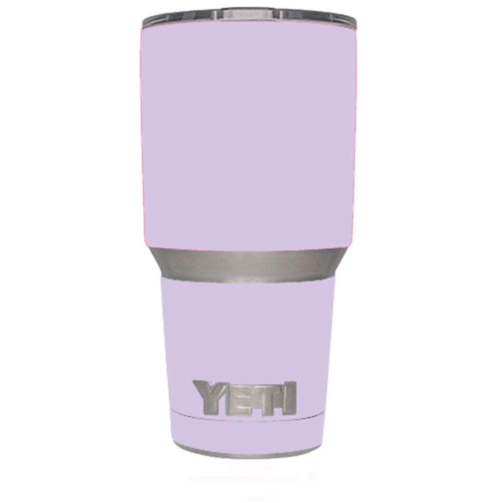  Solid Lilac, Light Purple Yeti 30oz Rambler Tumbler Skin