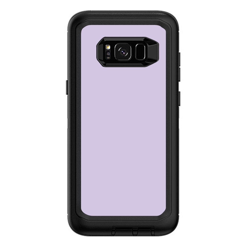  Solid Lilac, Light Purple  Otterbox Defender Samsung Galaxy S8 Plus Skin