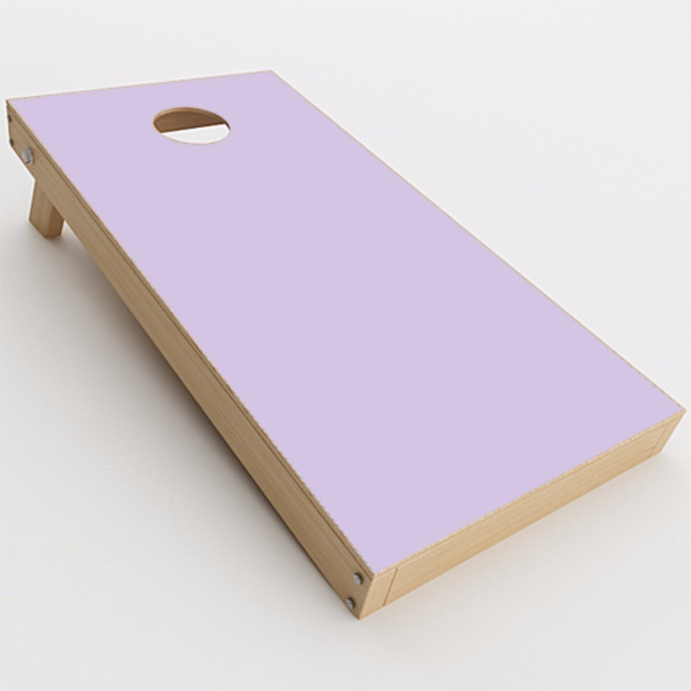  Solid Lilac, Light Purple Cornhole Game Boards  Skin