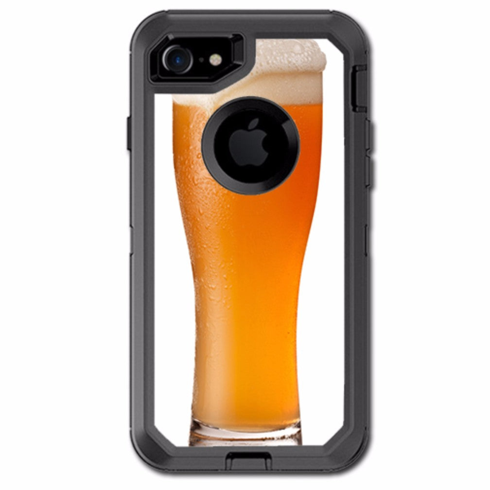  Pint Of Beer, Craft Beer Mug Otterbox Defender iPhone 7 or iPhone 8 Skin