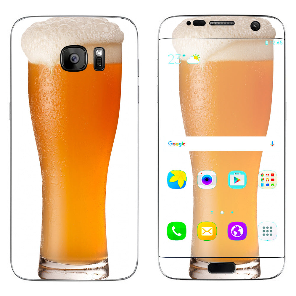  Pint Of Beer, Craft Beer Mug Samsung Galaxy S7 Edge Skin