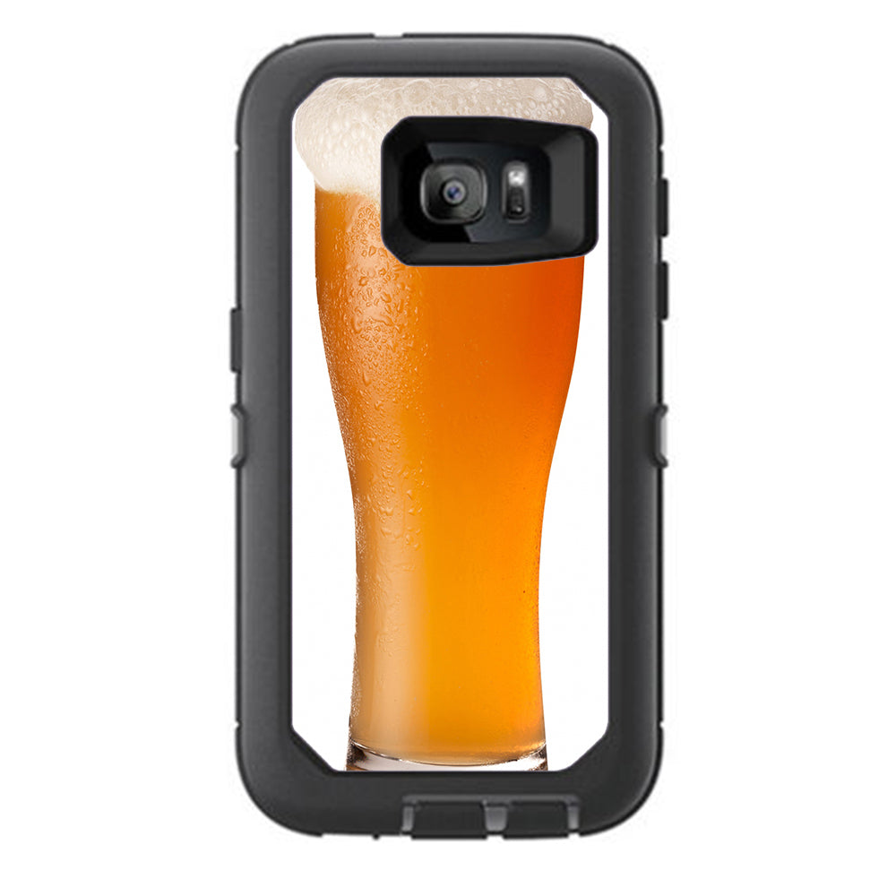  Pint Of Beer, Craft Beer Mug Otterbox Defender Samsung Galaxy S7 Skin