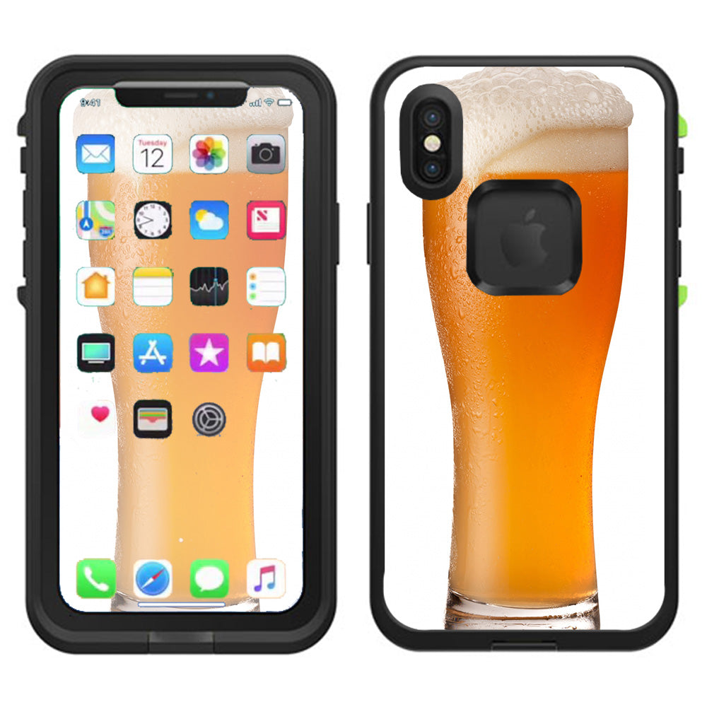  Pint Of Beer, Craft Beer Mug Lifeproof Fre Case iPhone X Skin