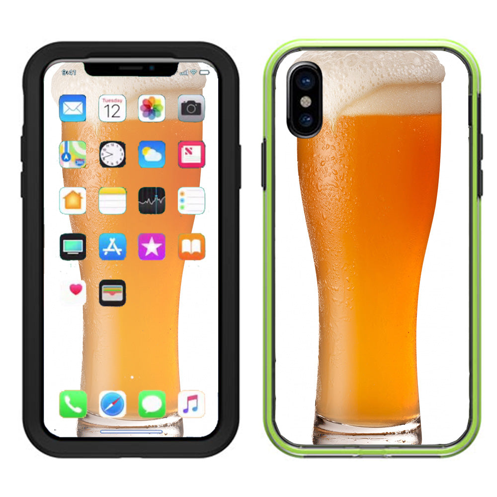  Pint Of Beer, Craft Beer Mug Lifeproof Slam Case iPhone X Skin