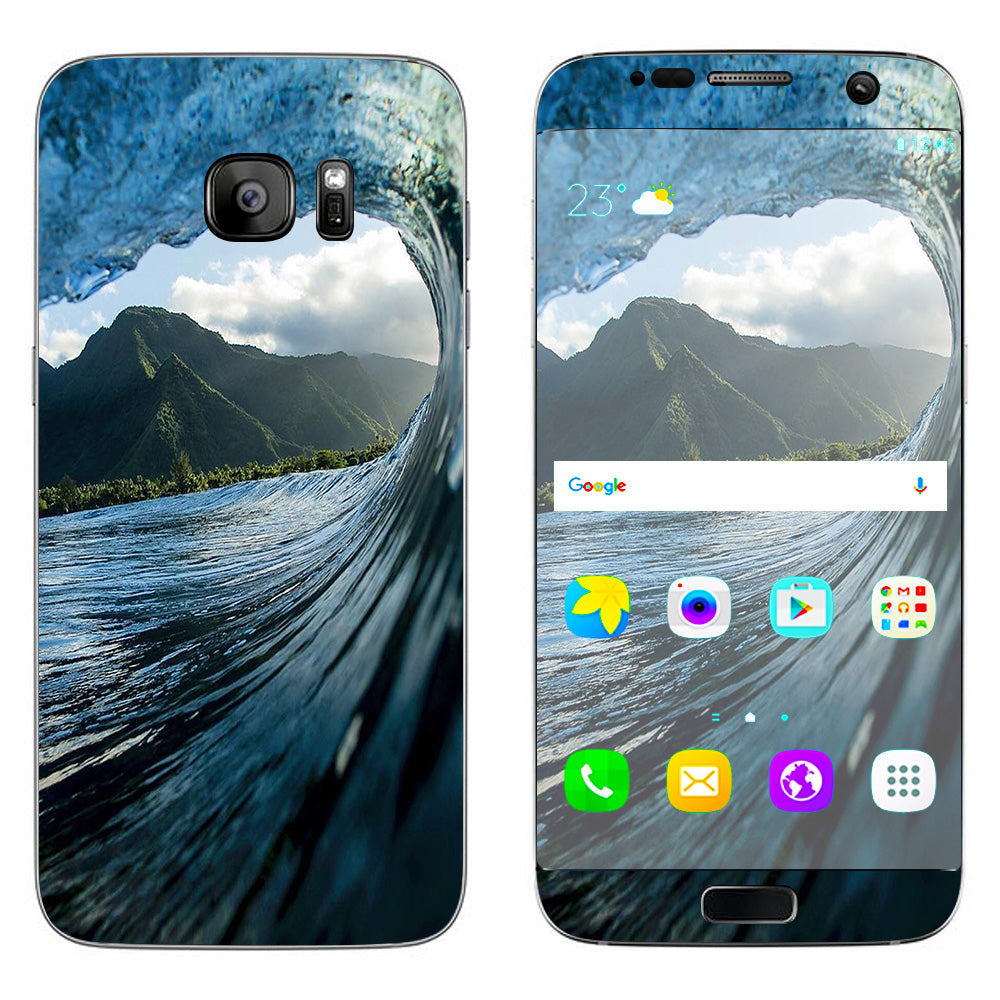  Tube Ride, Barrel, Surf Samsung Galaxy S7 Edge Skin