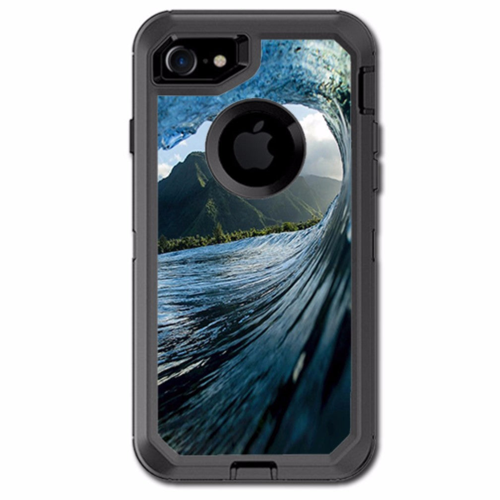 Tube Ride, Barrel, Surf Otterbox Defender iPhone 7 or iPhone 8 Skin