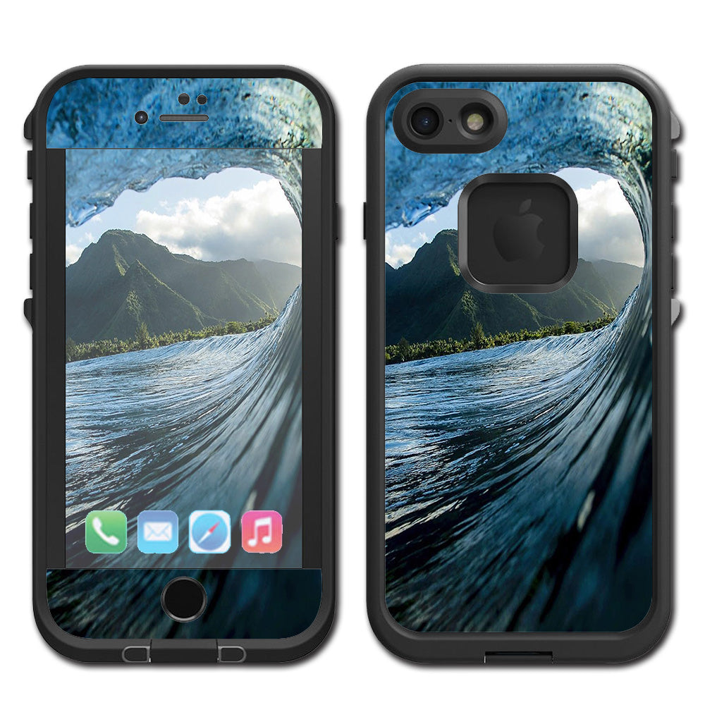  Tube Ride, Barrel, Surf Lifeproof Fre iPhone 7 or iPhone 8 Skin