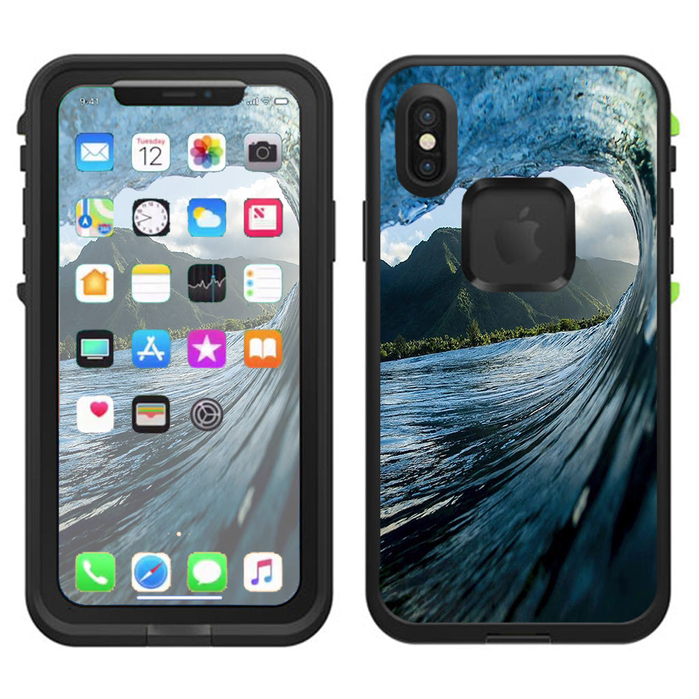  Tube Ride, Barrel, Surf Lifeproof Fre Case iPhone X Skin
