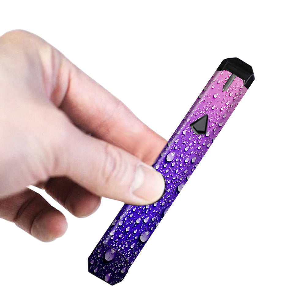 Waterdrops On Purple Limitless Pulse Ply Rock Skin