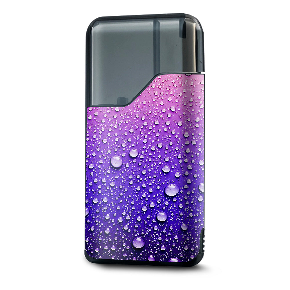  Waterdrops On Purple Suorin Air Skin