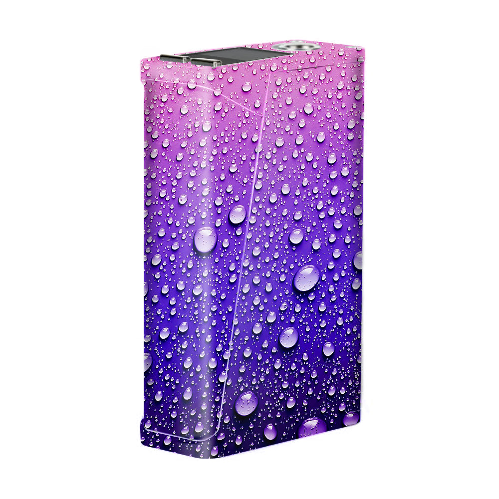  Waterdrops On Purple Smok H-Priv Skin