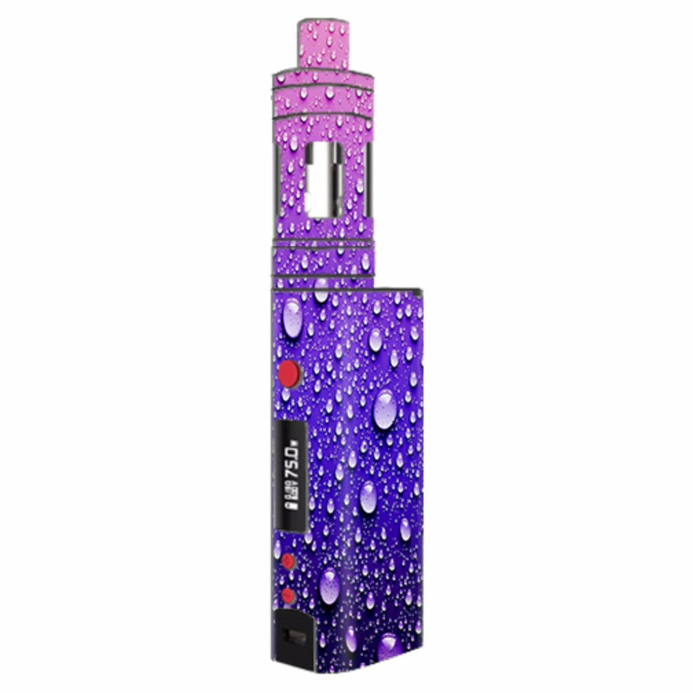  Waterdrops On Purple Kangertech Topbox mini Skin