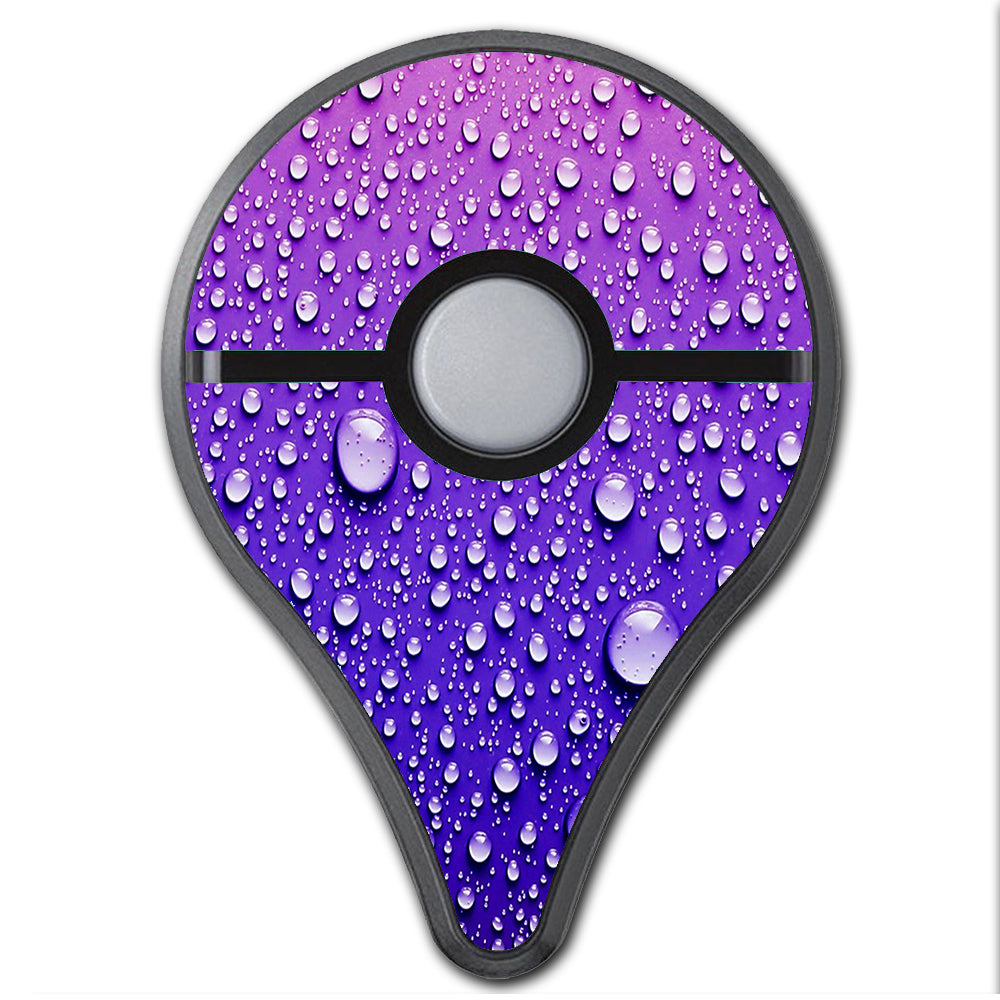  Waterdrops On Purple Pokemon Go Plus Skin