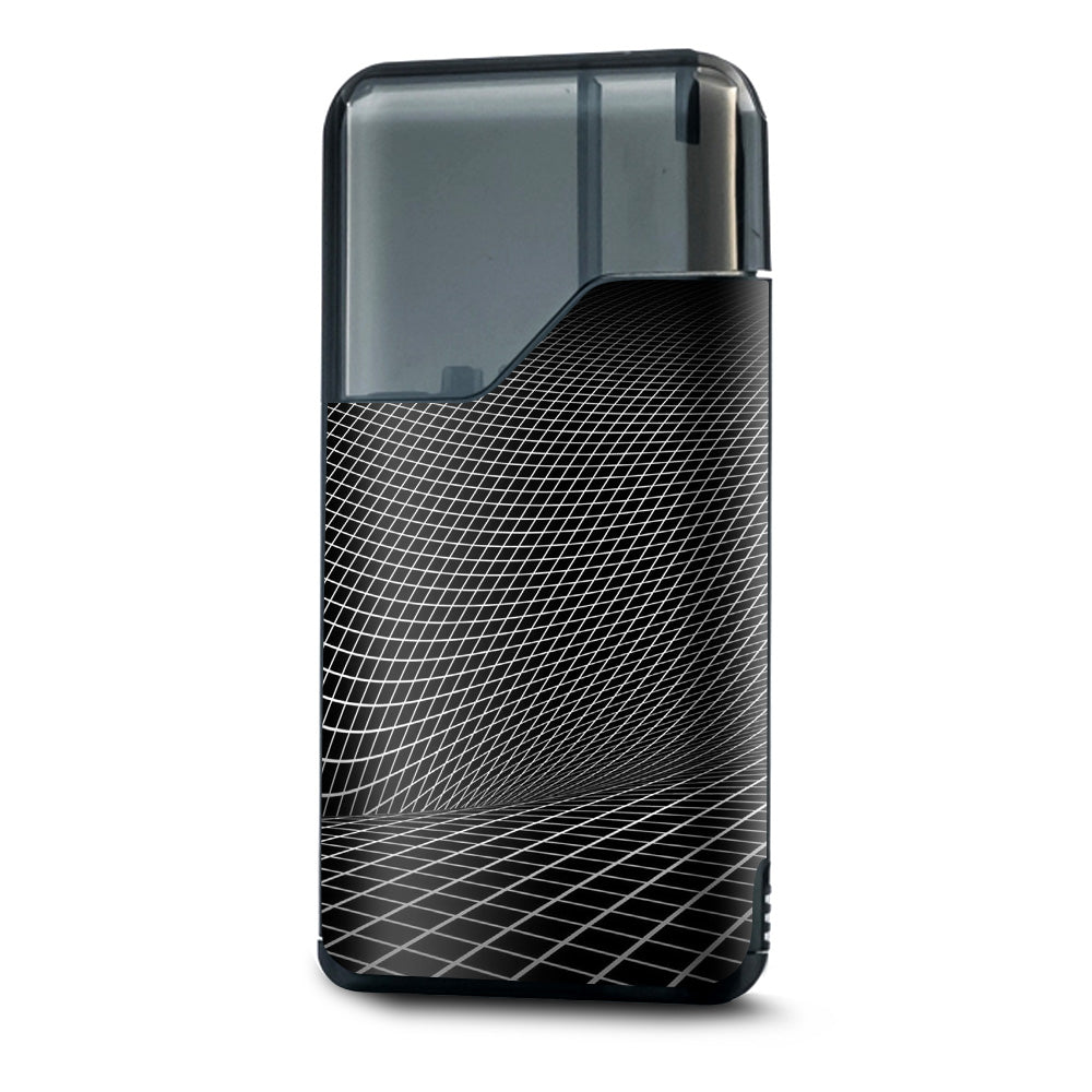  Abstract Lines On Black Suorin Air Skin