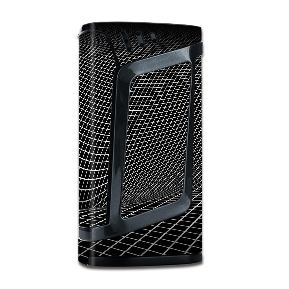  Abstract Lines On Black Smok Alien 220W Skin