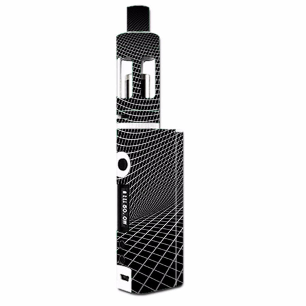  Abstract Lines On Black Kangertech Subox mini Skin