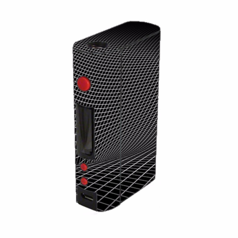  Abstract Lines On Black Kangertech Kbox 200w Skin