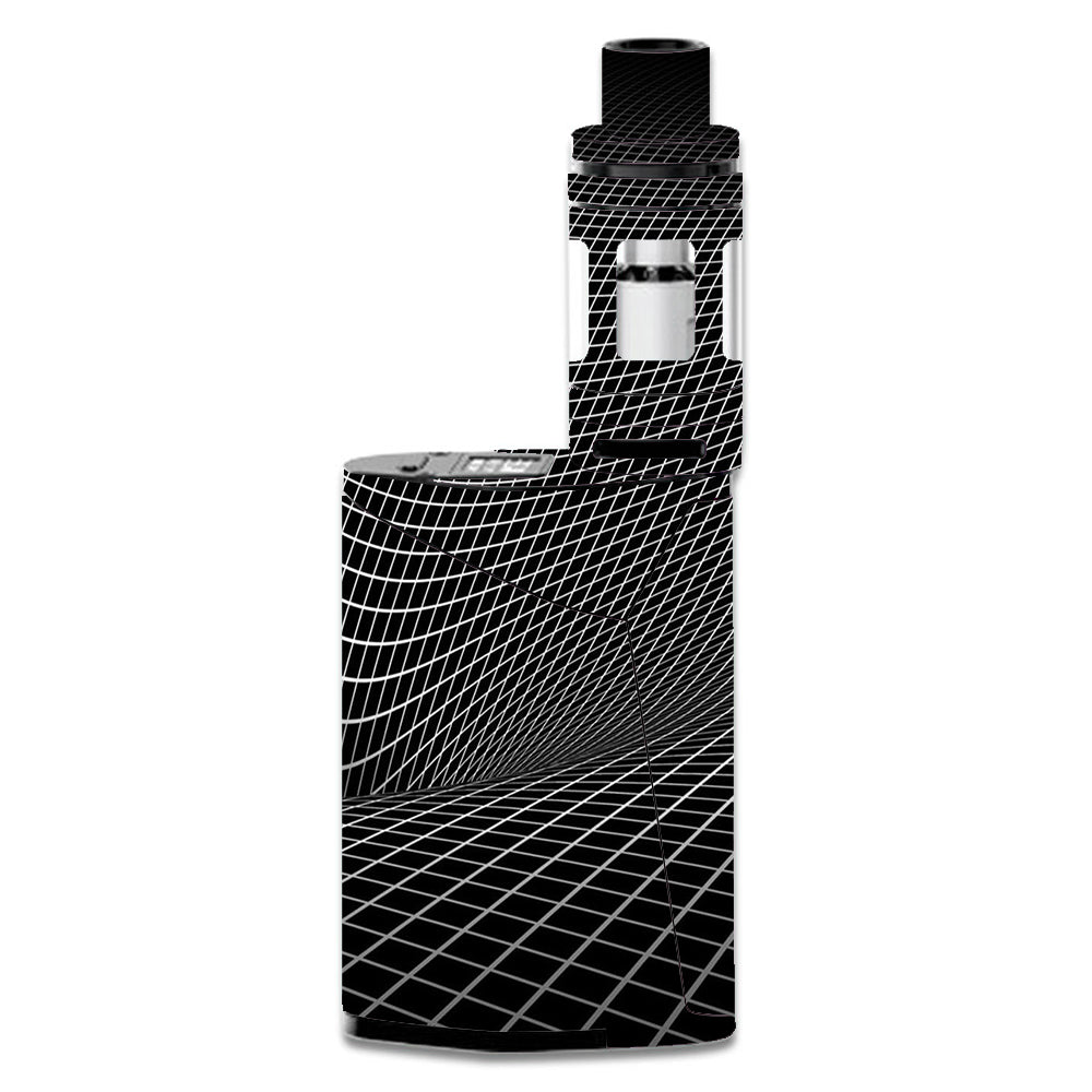  Abstract Lines On Black Smok GX350 Skin