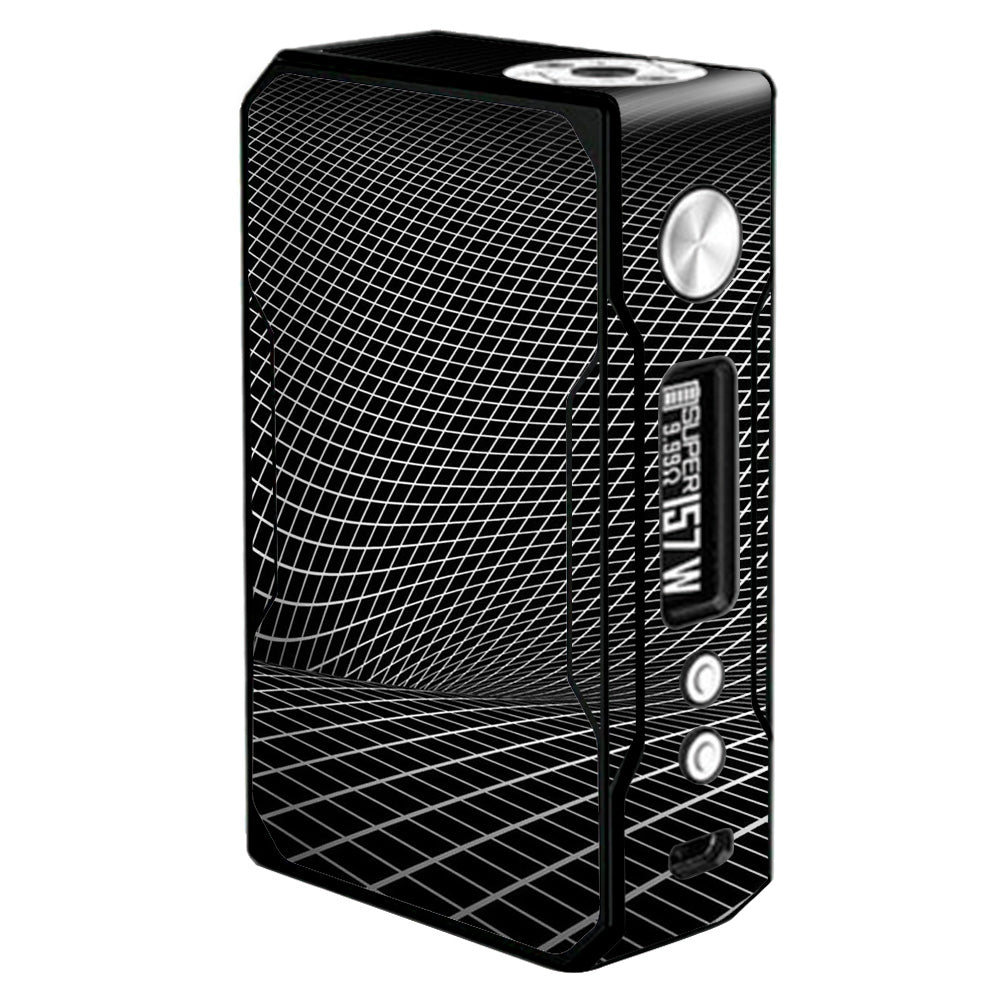  Abstract Lines On Black Voopoo Drag 157w Skin