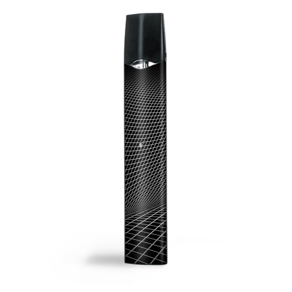  Abstract Lines On Black Smok Infinix Ultra Portable Skin