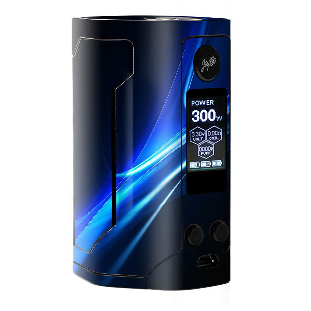  Blue Curves, Soundwaves Wismec RX Gen 3 Skin