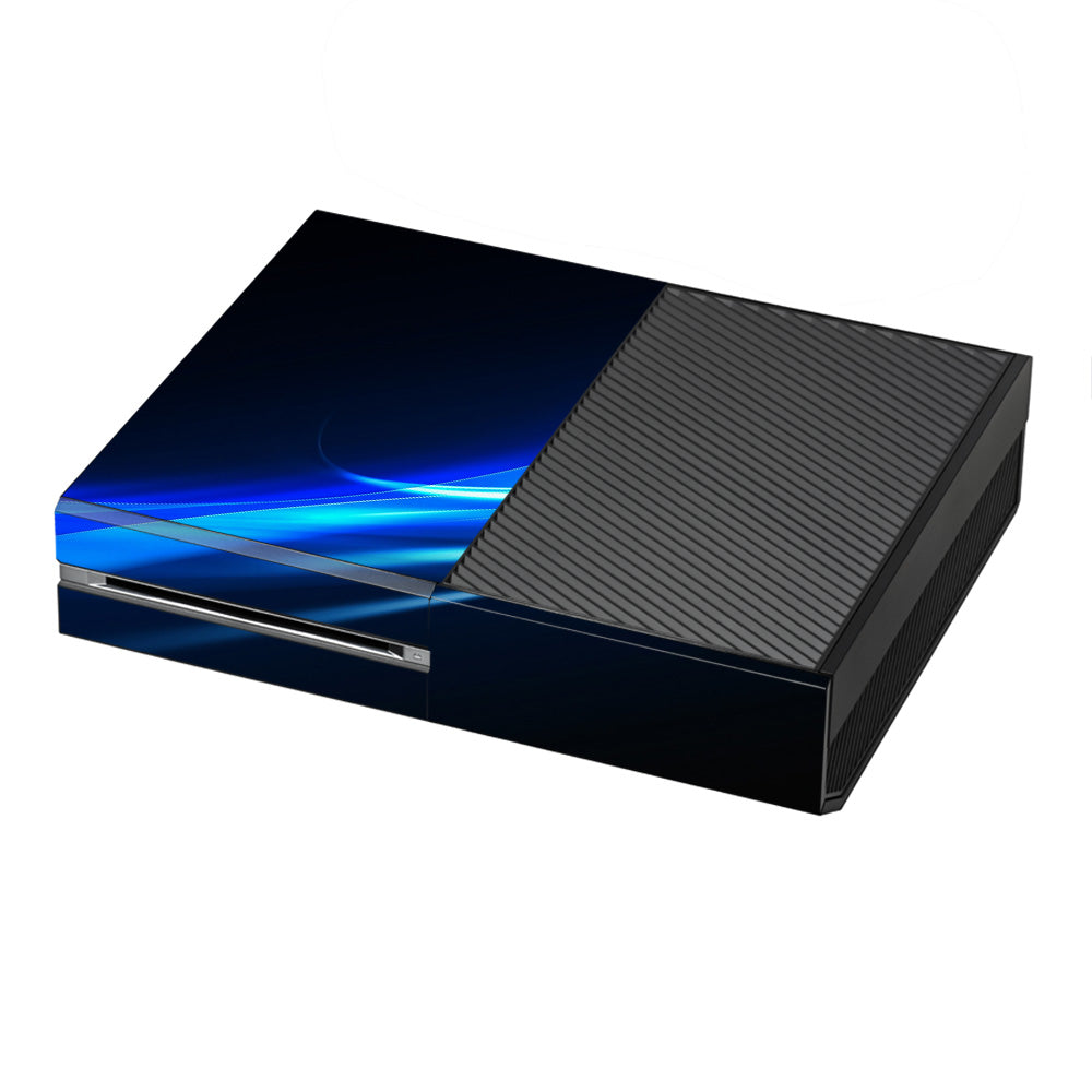  Blue Curves, Soundwaves Microsoft Xbox One Skin