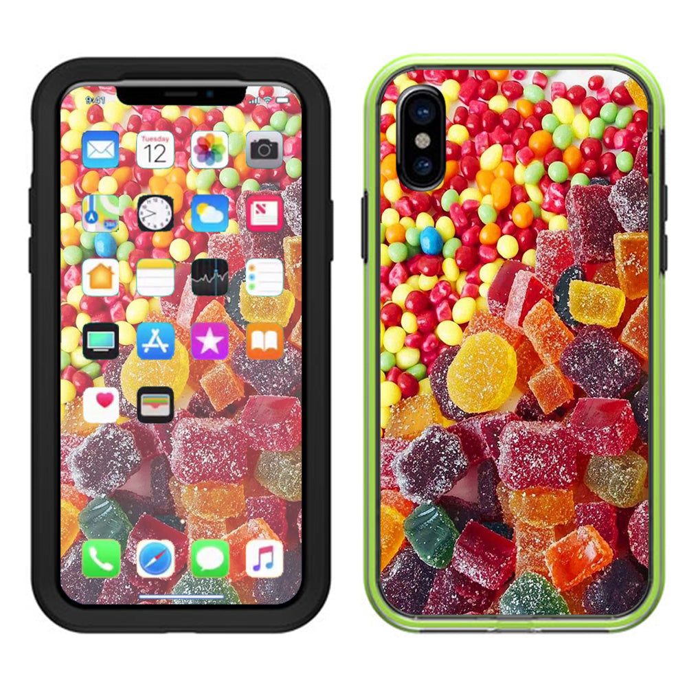  Candy Collage Lifeproof Slam Case iPhone X Skin
