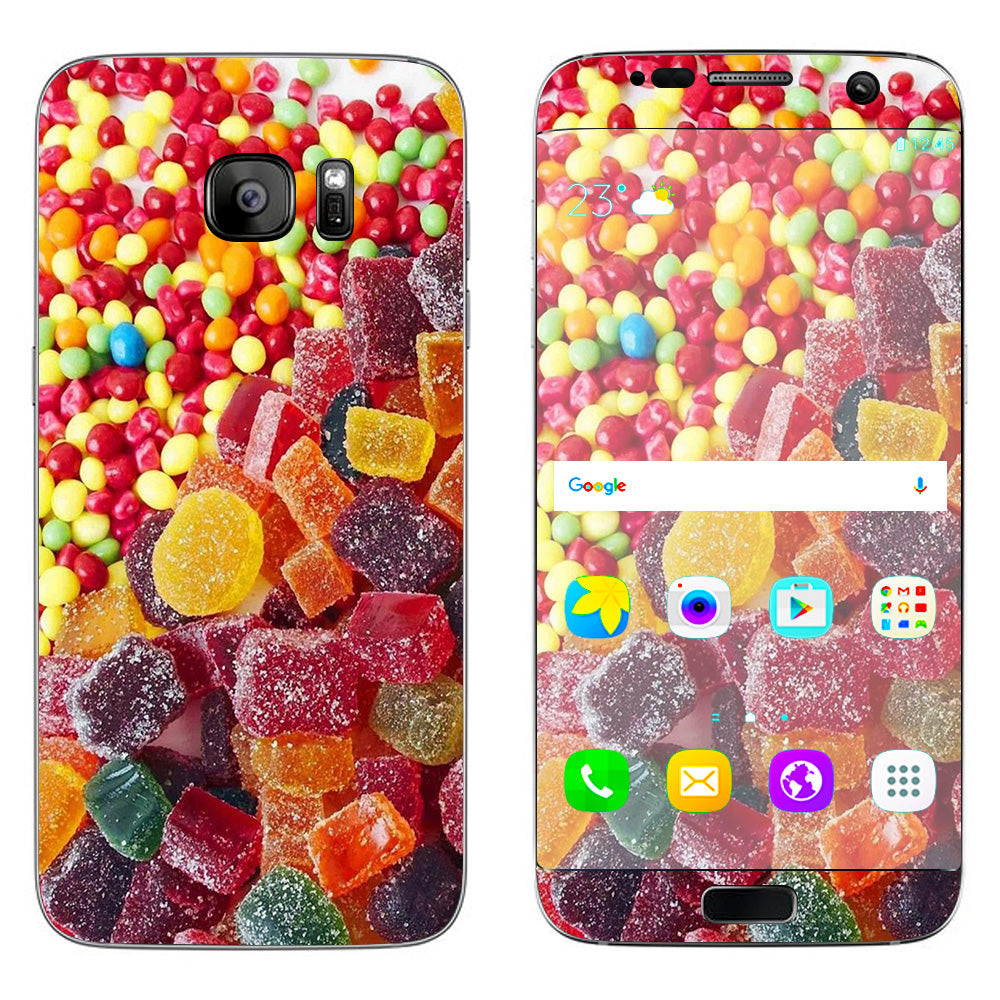  Candy Collage Samsung Galaxy S7 Edge Skin