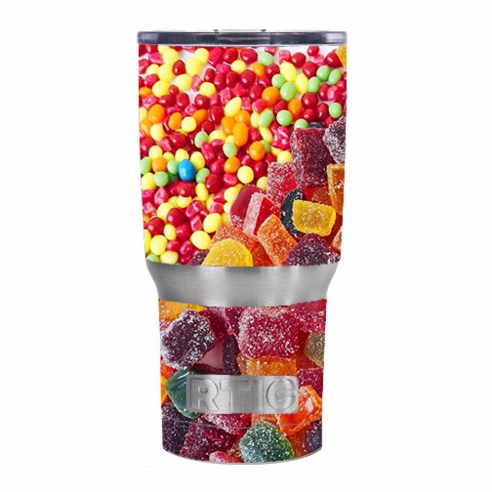  Candy Collage RTIC 20oz Tumbler Skin