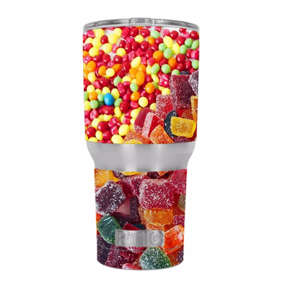  Candy Collage RTIC 30oz Tumbler Skin