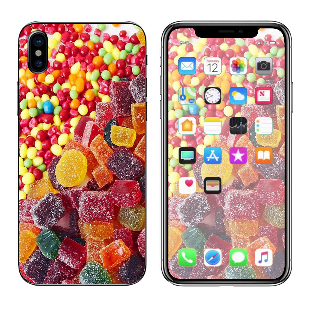  Candy Collage Apple iPhone X Skin