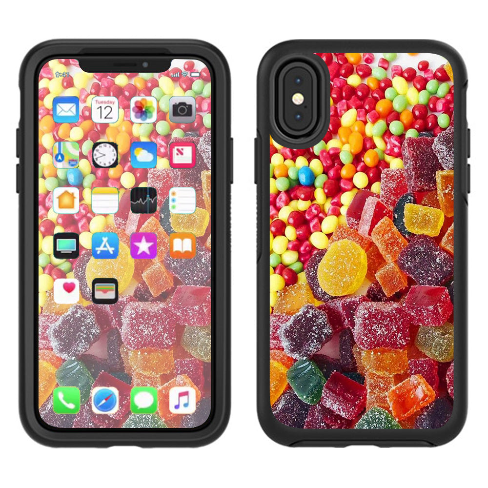  Candy Collage Otterbox Defender Apple iPhone X Skin