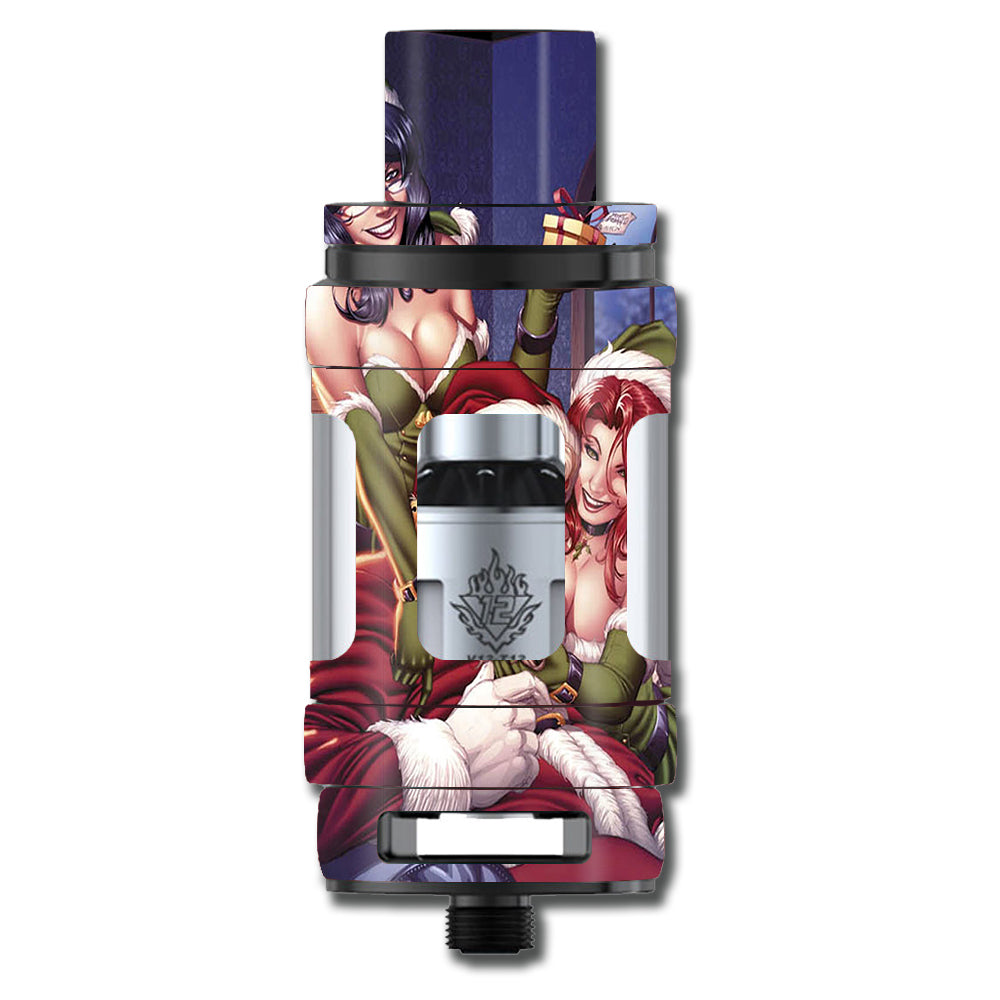  Santa And His Helpers Smok TFV12 Tank Skin