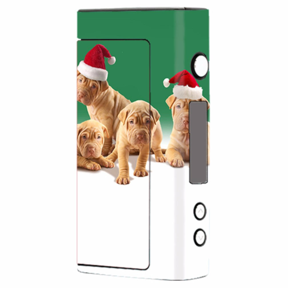  Shar-Pei Puppies In Santa Hats Sigelei Fuchai 200W Skin