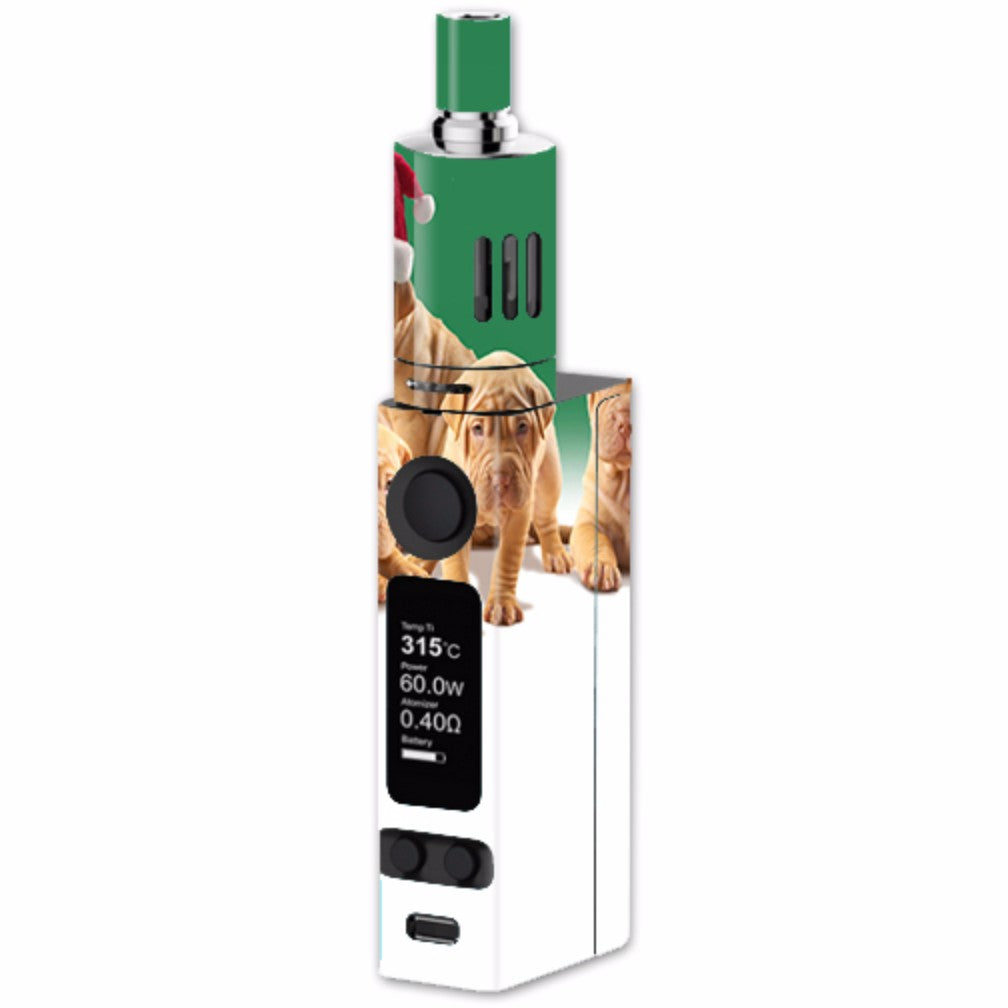  Shar-Pei Puppies In Santa Hats Joyetech eVic VTC Mini Skin