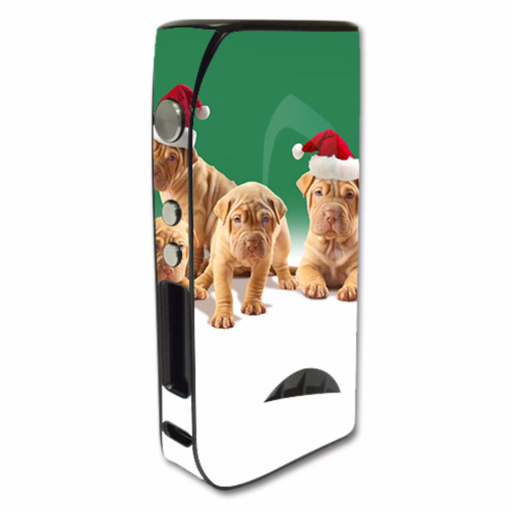  Shar-Pei Puppies In Santa Hats Pioneer4You iPV5 200w Skin