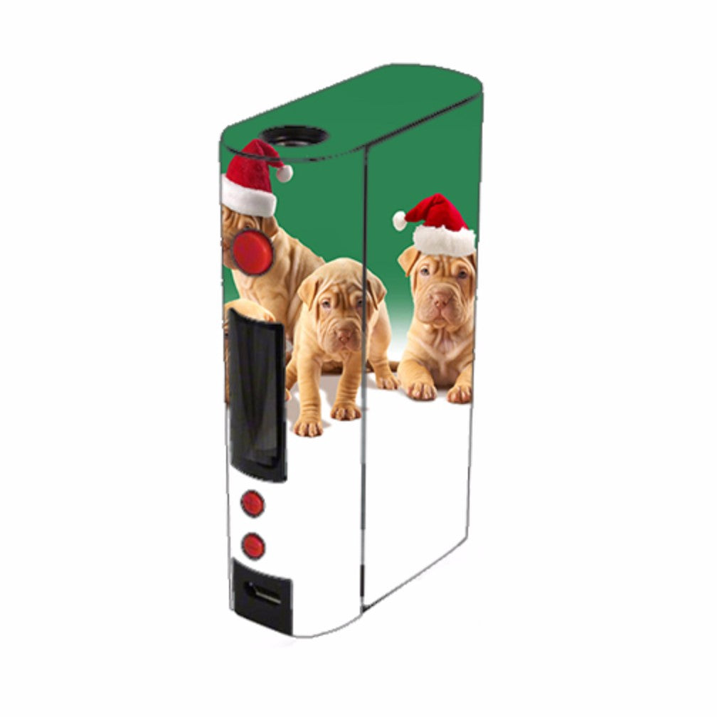  Shar-Pei Puppies In Santa Hats Kangertech Kbox 200w Skin