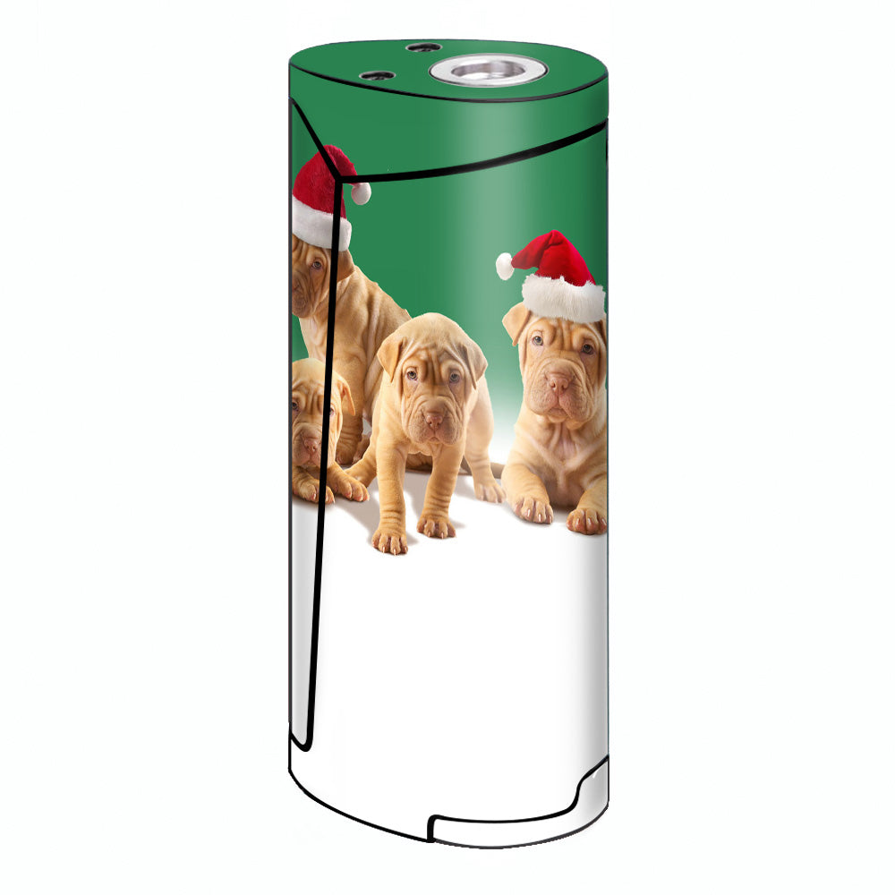 Shar-Pei Puppies In Santa Hats Smok Priv V8 60w Skin