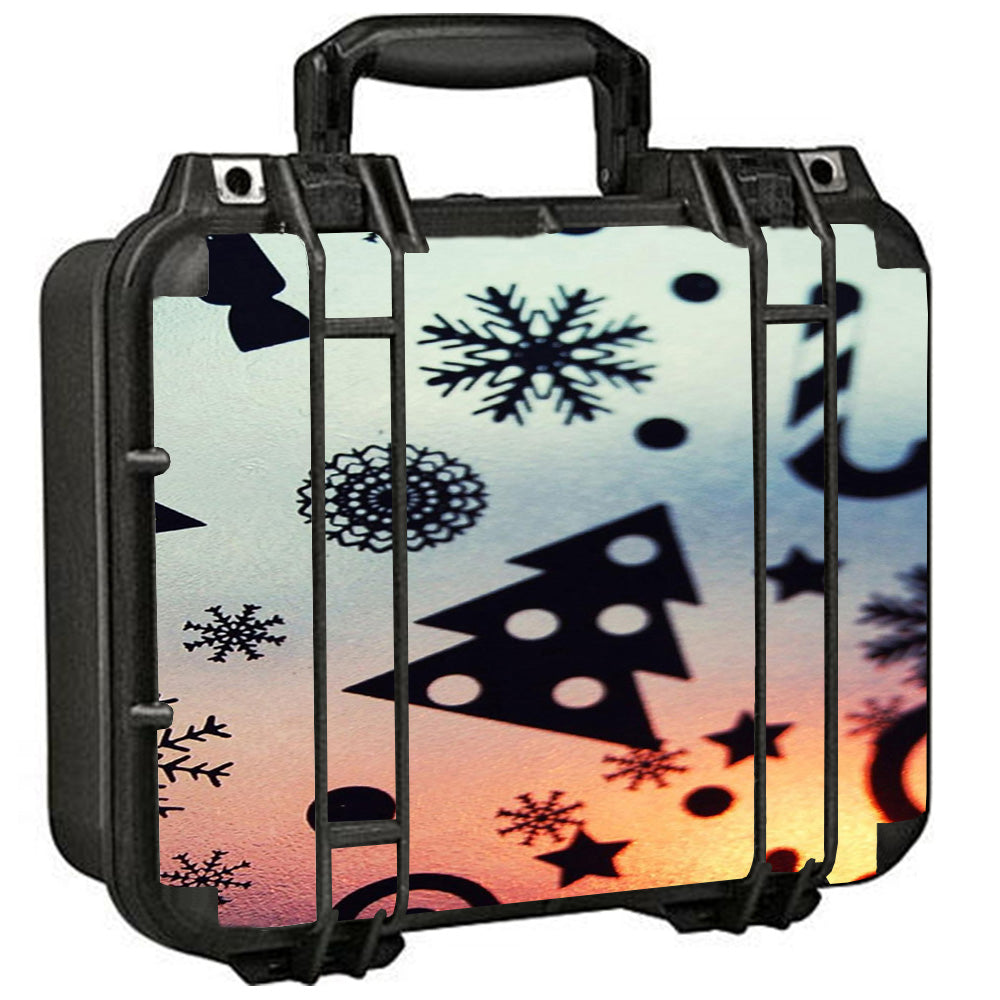  Christmas Collage Pelican Case 1400 Skin