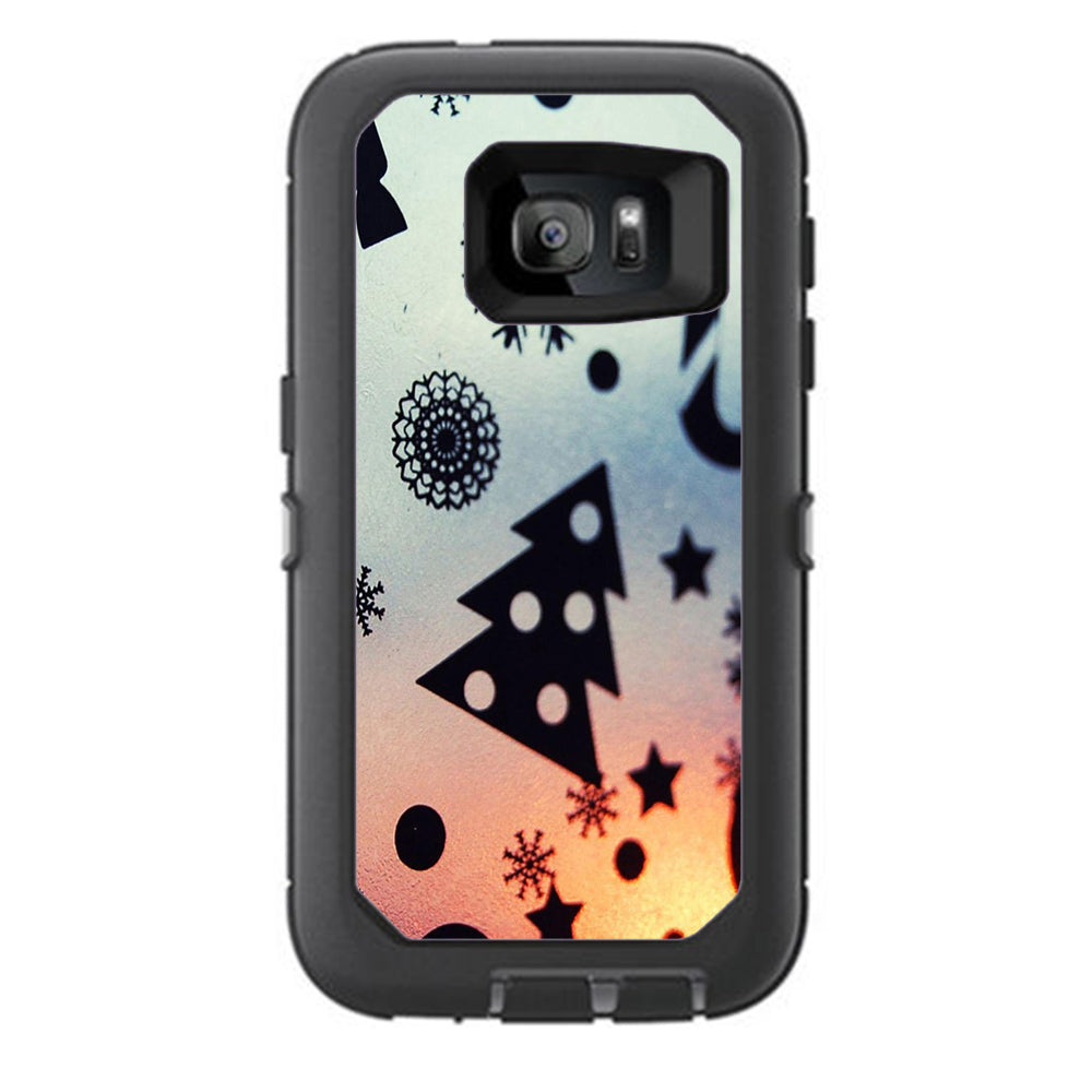  Christmas Collage Otterbox Defender Samsung Galaxy S7 Skin