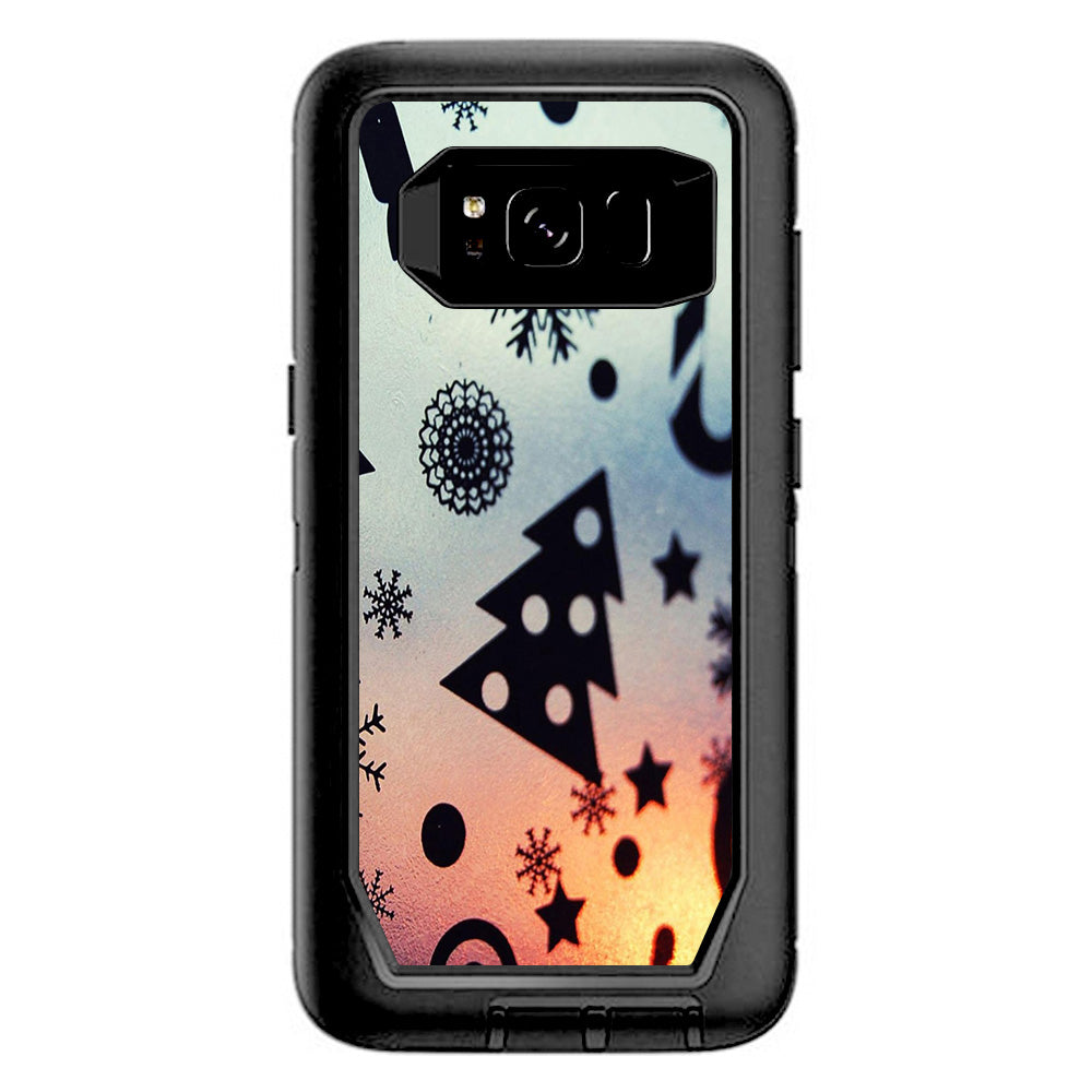  Christmas Collage Otterbox Defender Samsung Galaxy S8 Skin