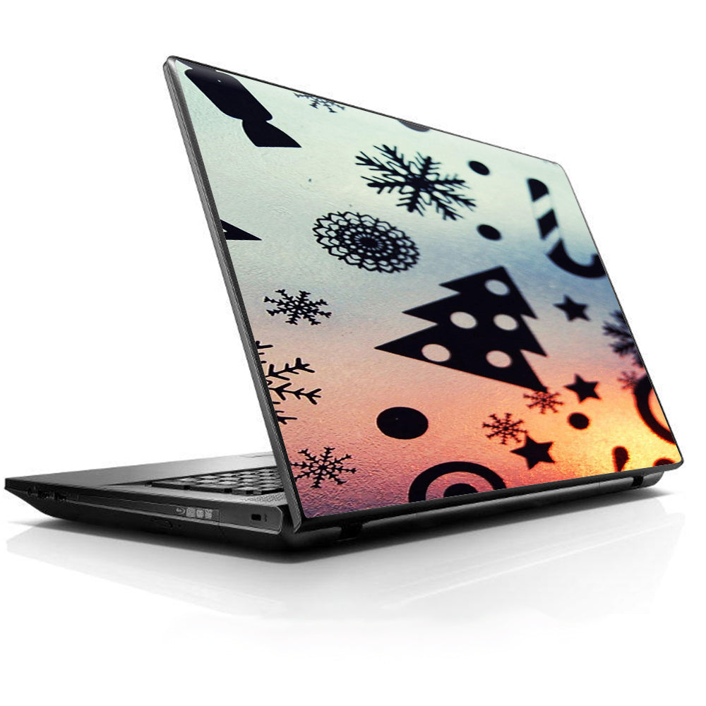  Christmas Collage Universal 13 to 16 inch wide laptop Skin