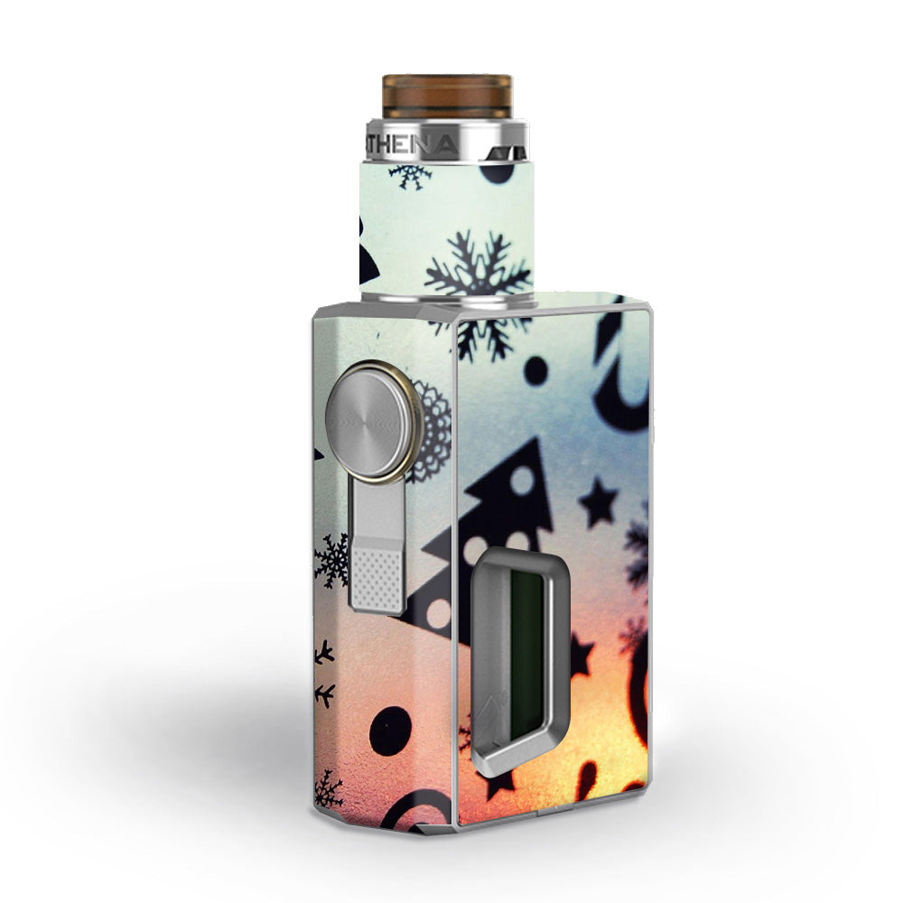  Christmas Collage Geekvape Athena Squonk Skin