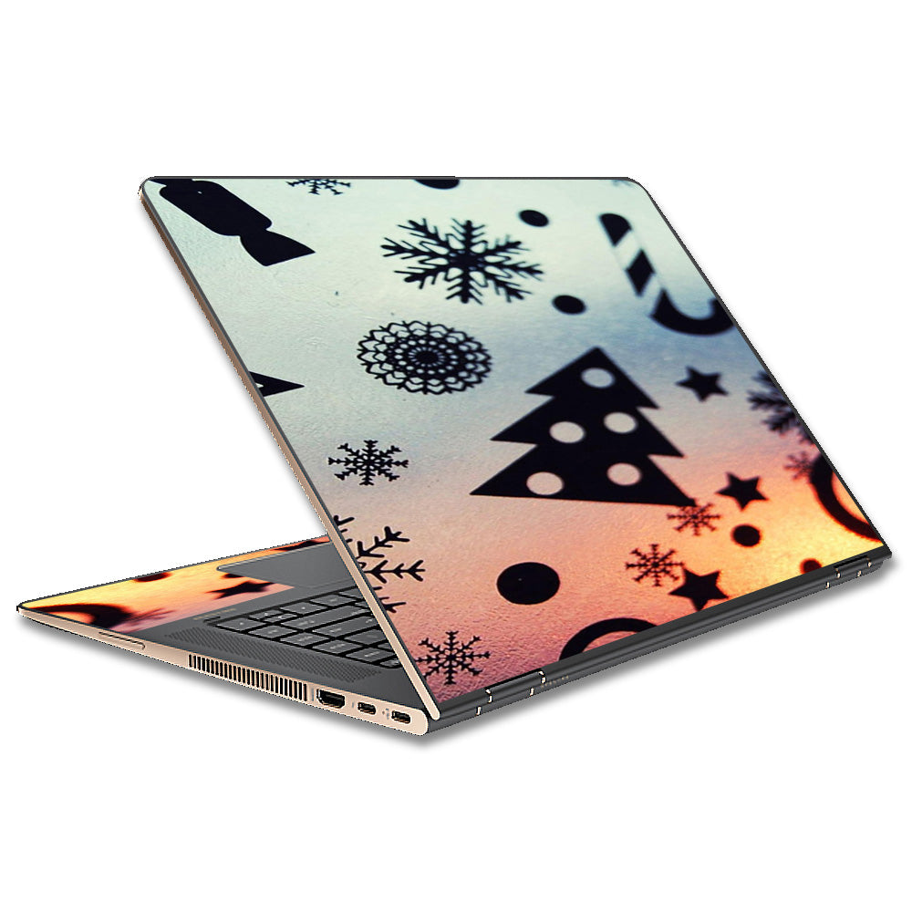  Christmas Collage HP Spectre x360 13t Skin