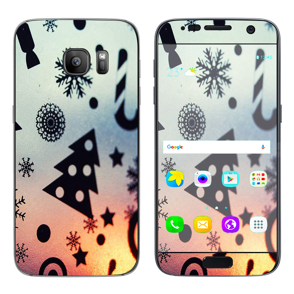  Christmas Collage Samsung Galaxy S7 Skin
