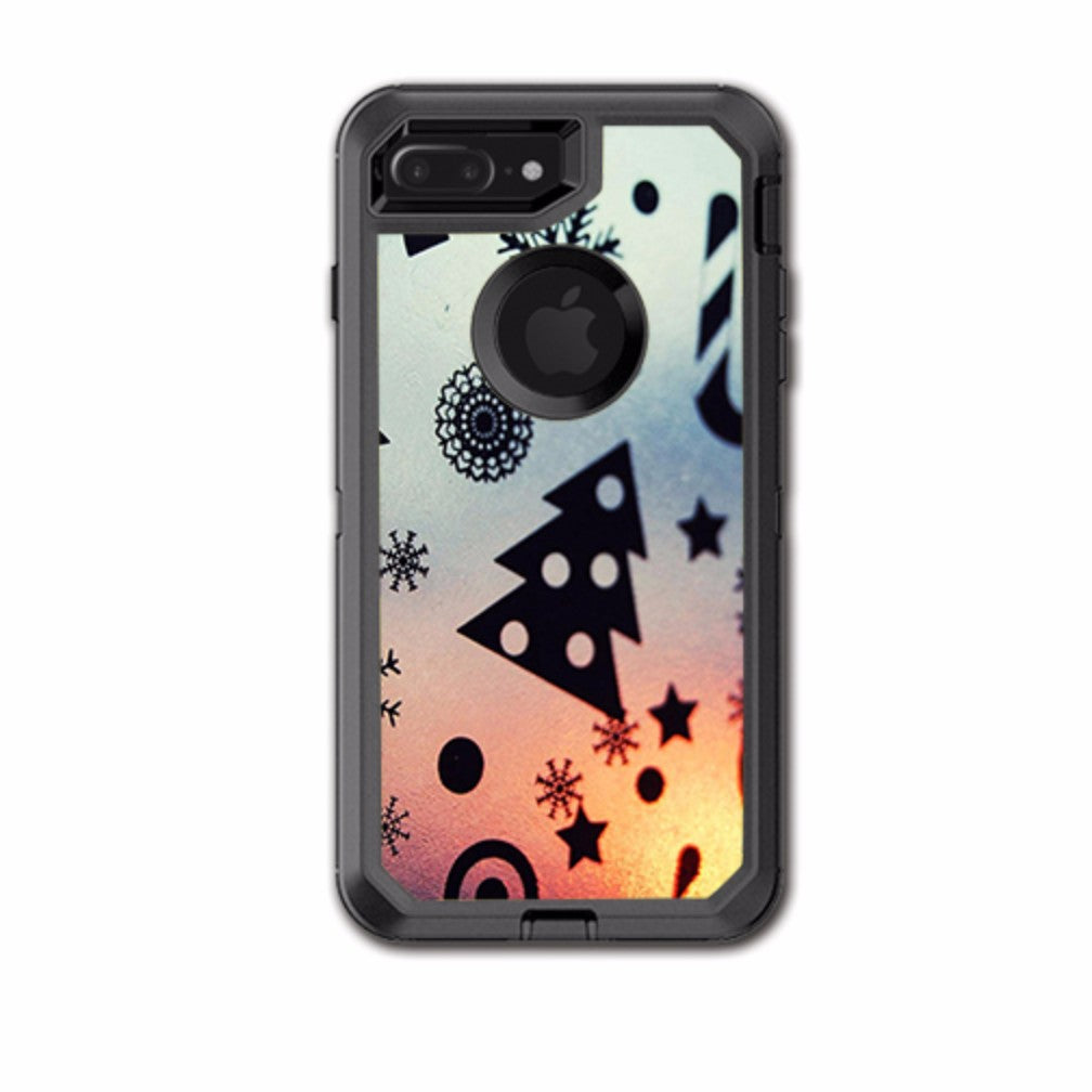  Christmas Collage Otterbox Defender iPhone 7+ Plus or iPhone 8+ Plus Skin