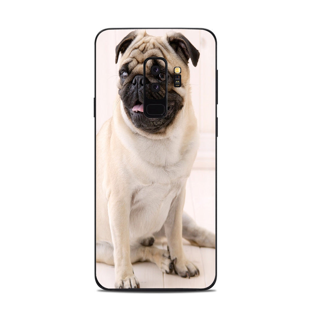  Pug Mug, Cute Pug Samsung Galaxy S9 Plus Skin