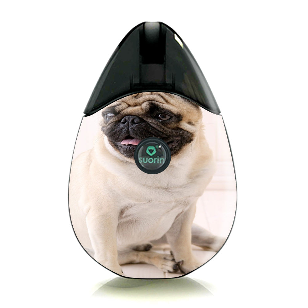  Pug Mug, Cute Pug Suorin Drop Skin